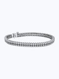 Diamond Two Row Tennis Bracelet
