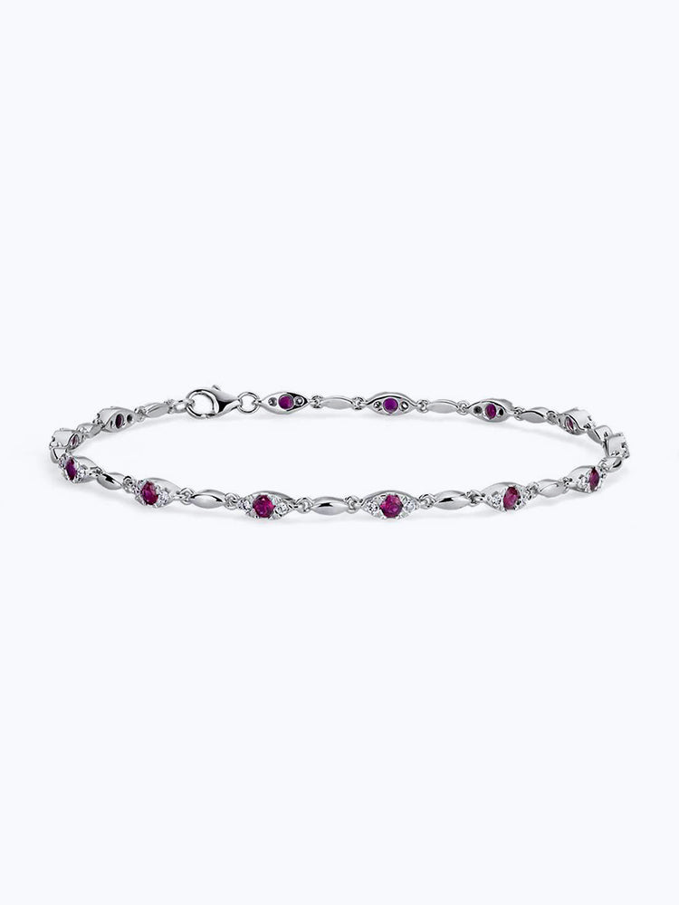 Ruby and Diamond Bracelet