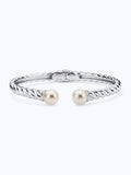 Freshwater Cultured Pearl Twisted Cuff Bracelet