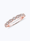 Milgrain Marquise and Dot Diamond Ring