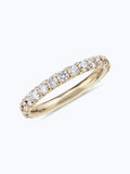 French Pavé Diamond Eternity Ring