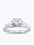 Carat Preset Truly Zac Posen Cathedral Solitaire Plus Diamond Engagement Ring