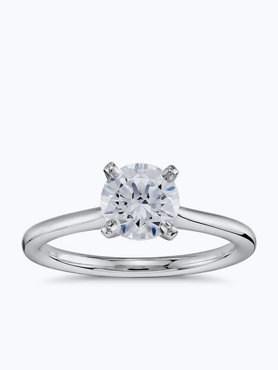 Carat Preset Petite Solitaire Engagement Ring