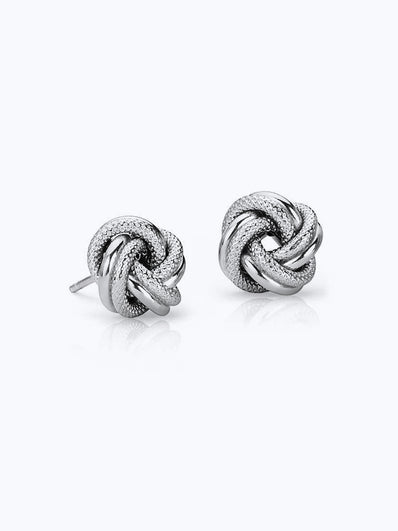 Trio Love Knot Earrings