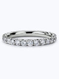 French Pavé Diamond Eternity Ring